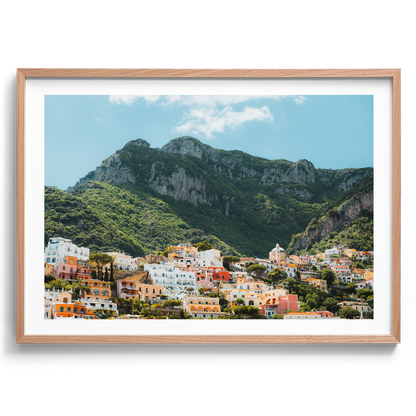 Italian Mountains Amalfi Coast - Positano - Wall Art