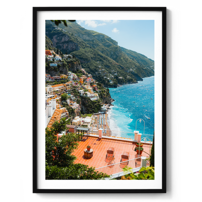 Italian Villa Amalfi Coast - Positano - Wall Art