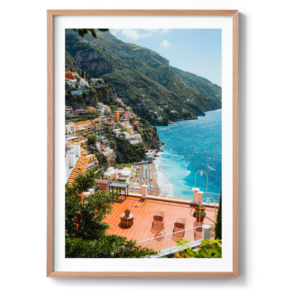 Italian Villa Amalfi Coast - Positano - Wall Art