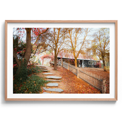 Italian Stable - Autumn Leaves - Daylesford - Wall Art