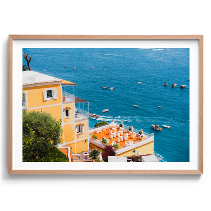 Italy Vacation - Positano - Wall Art
