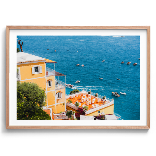 Italy Vacation - Positano - Wall Art