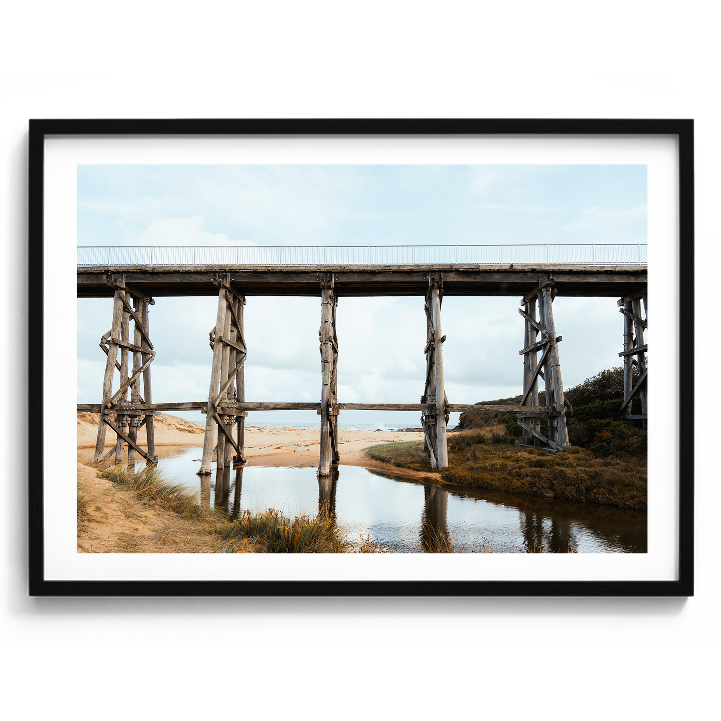 Kilcunda Trestle Bridge - Victoria - Wall Art