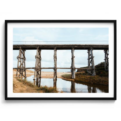 Kilcunda Trestle Bridge - Victoria - Wall Art