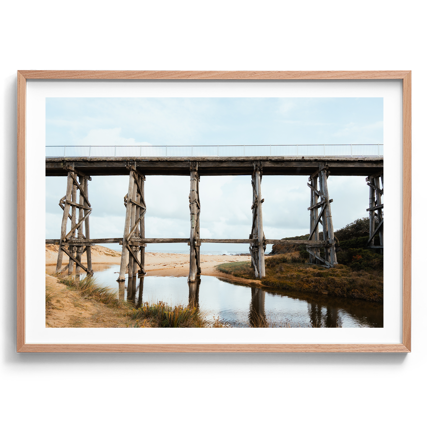 Kilcunda Trestle Bridge - Victoria - Wall Art