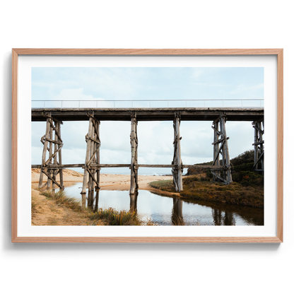 Kilcunda Trestle Bridge - Victoria - Wall Art