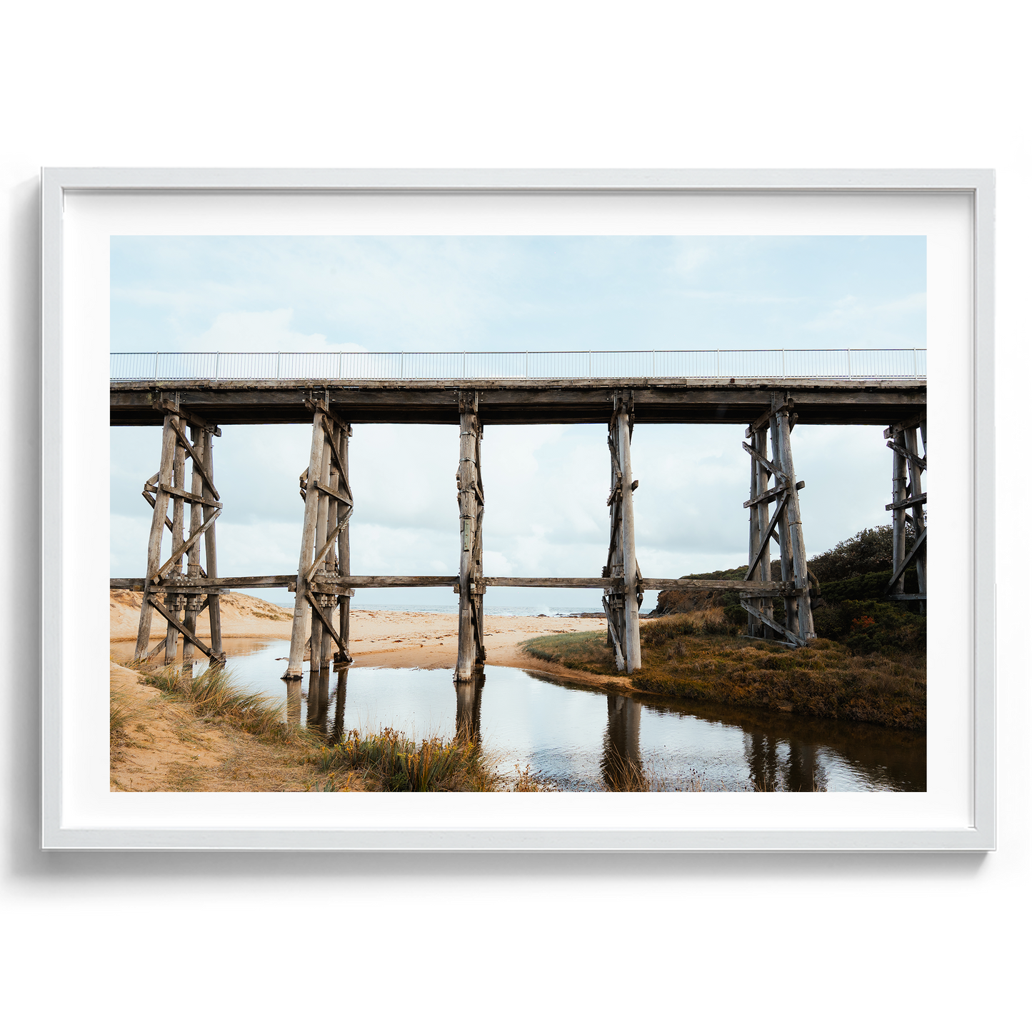Kilcunda Trestle Bridge - Victoria - Wall Art