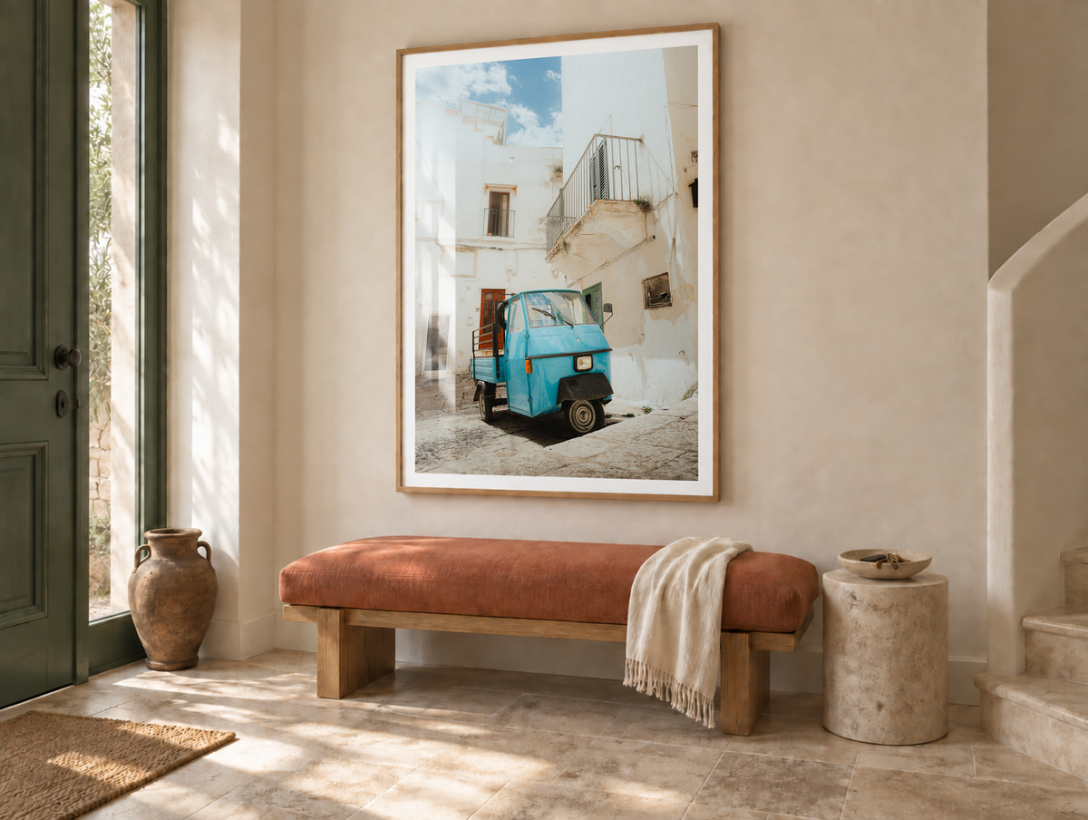 The Little Ape - Ostuni - Wall Art
