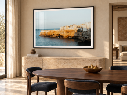 Golden Puglian Cliffs - Polignano a Mare - Wall Art