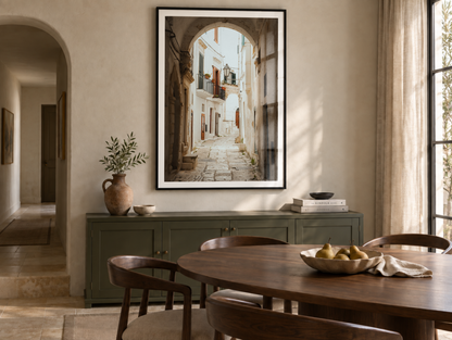Arched Laneway - Ostuni - Wall Art
