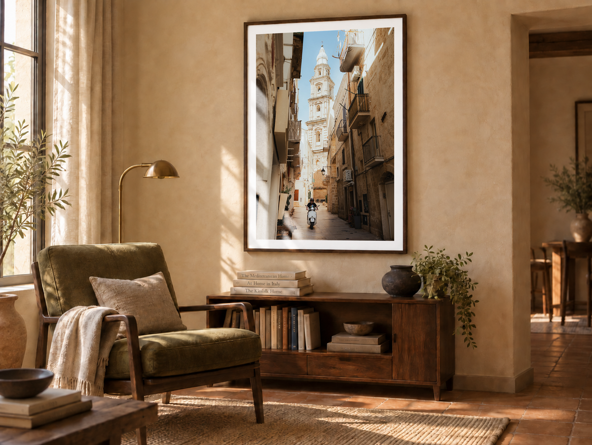 Rupestrian Church of San Matteo dell'Arena - Monopoli - Wall Art