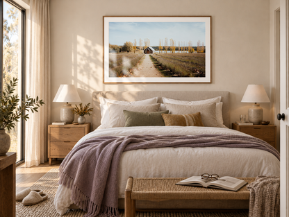 Sault Lavender Field - Daylesford - Wall Art secondary lifestyle room mockup