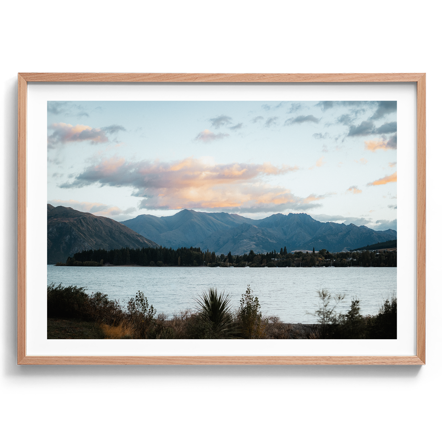 Lake Wanaka At Dusk - New Zealand - Wall Art
