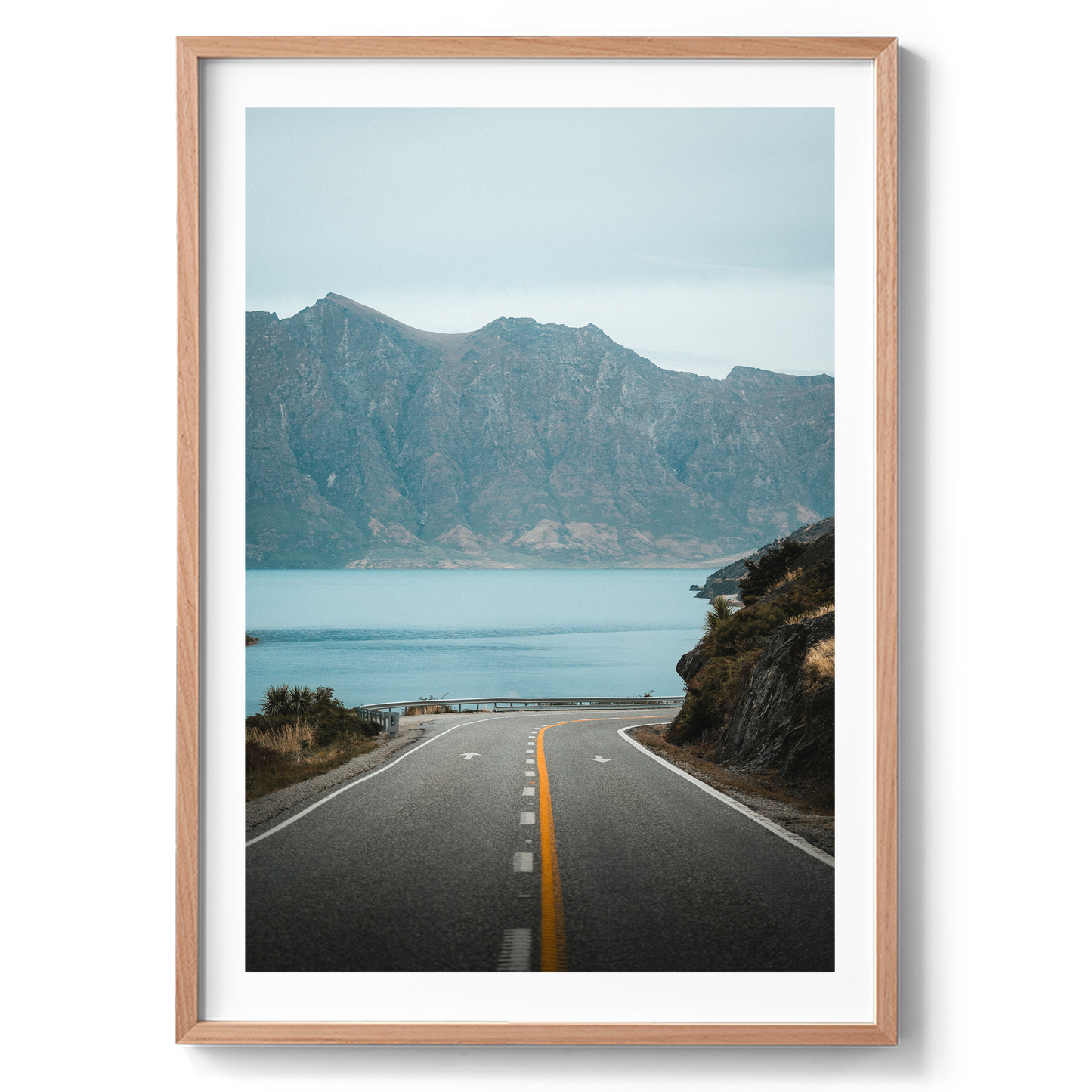 Lake Wanaka Road - New Zealand - Wall Art