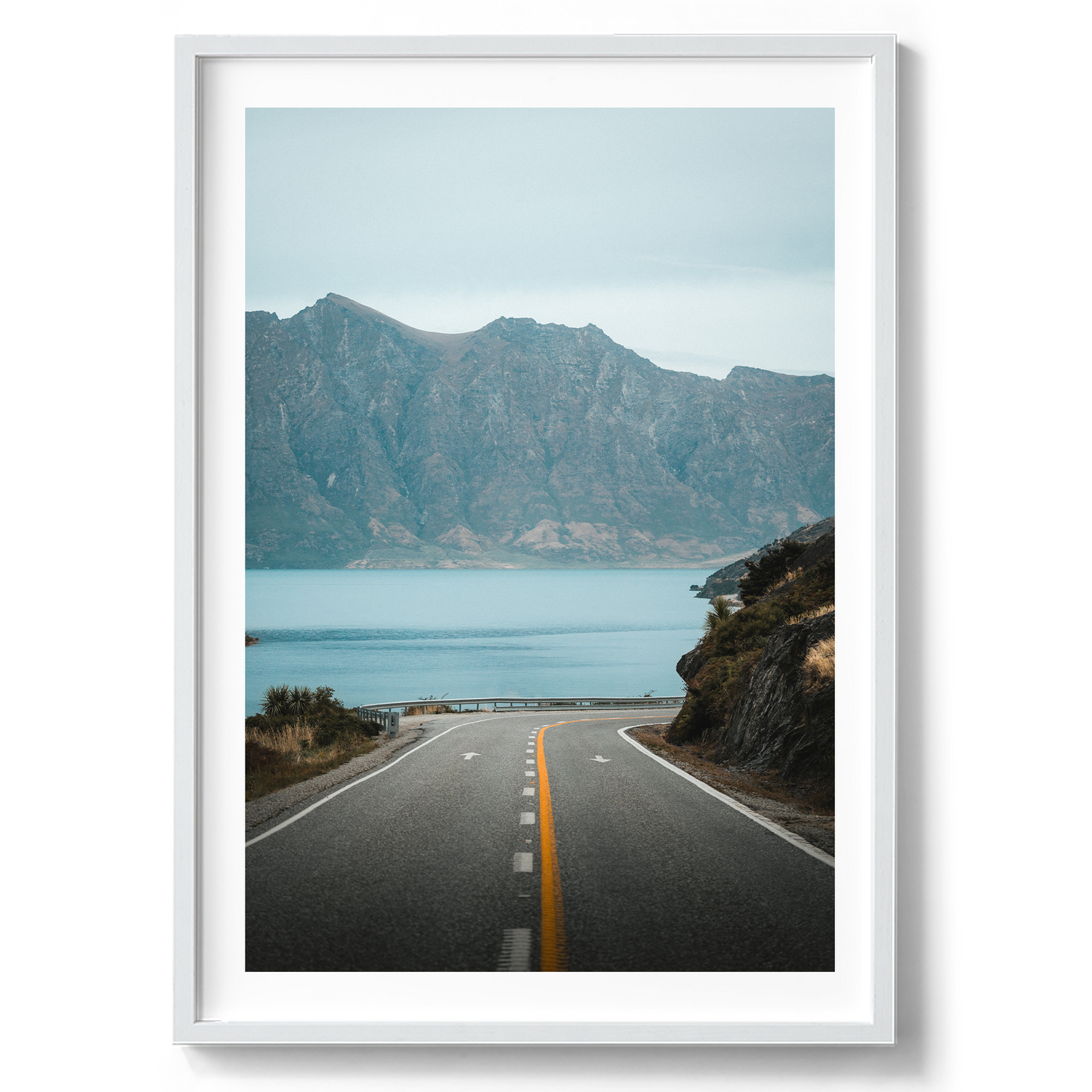 Lake Wanaka Road - New Zealand - Wall Art