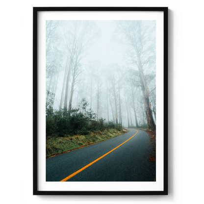 Foggy Road - Marysville Victoria - Wall Art