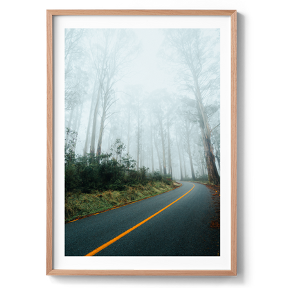 Foggy Road - Marysville Victoria - Wall Art