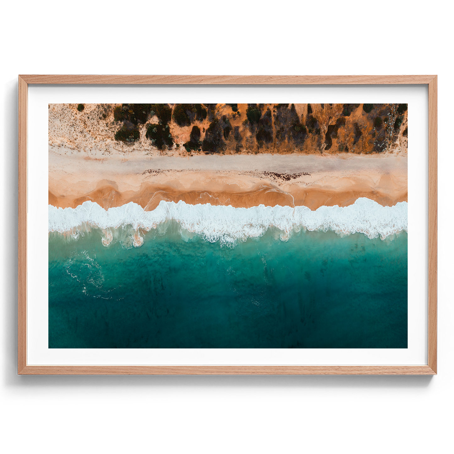 Maslin Beach Aerial - South Australia - Wall Art