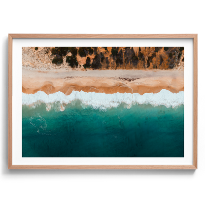 Maslin Beach Aerial - South Australia - Wall Art