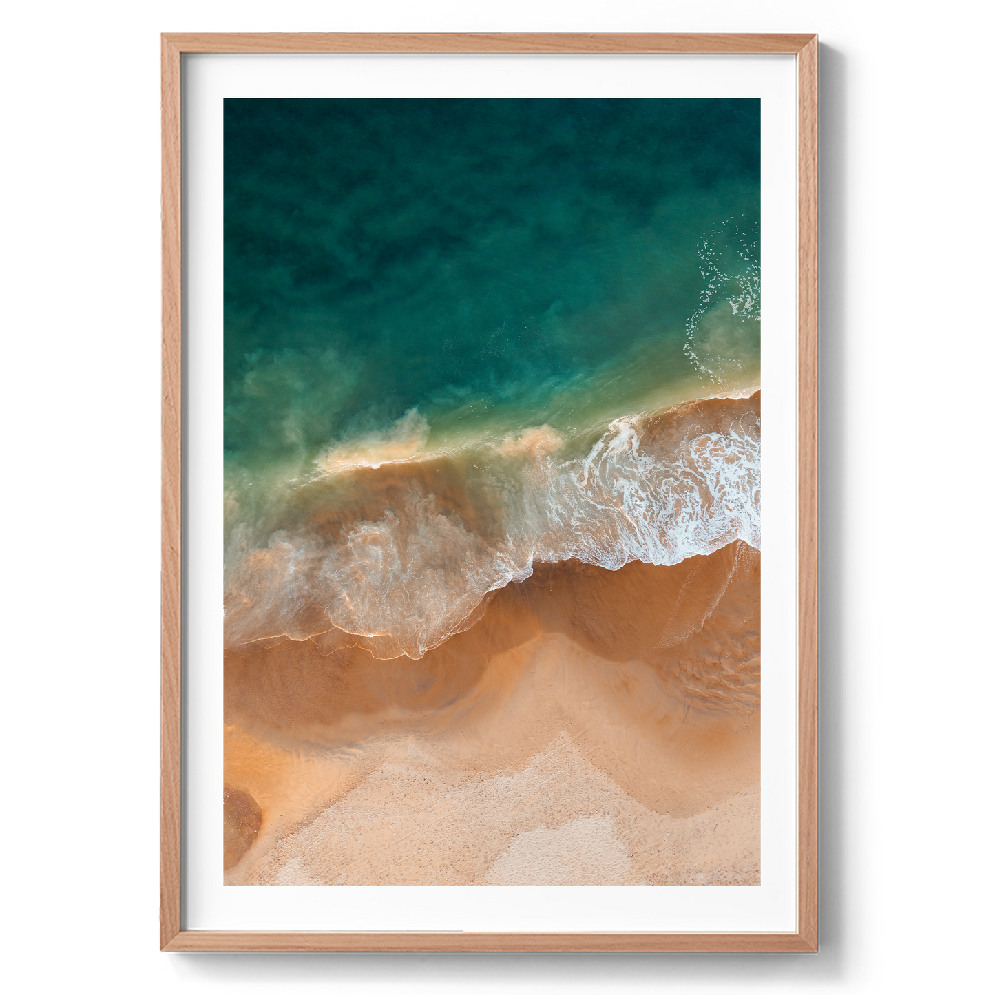 Maslin Beach Shore Line - South Australia - Wall Art