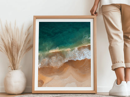 Maslin Beach Shore Line - South Australia - Wall Art