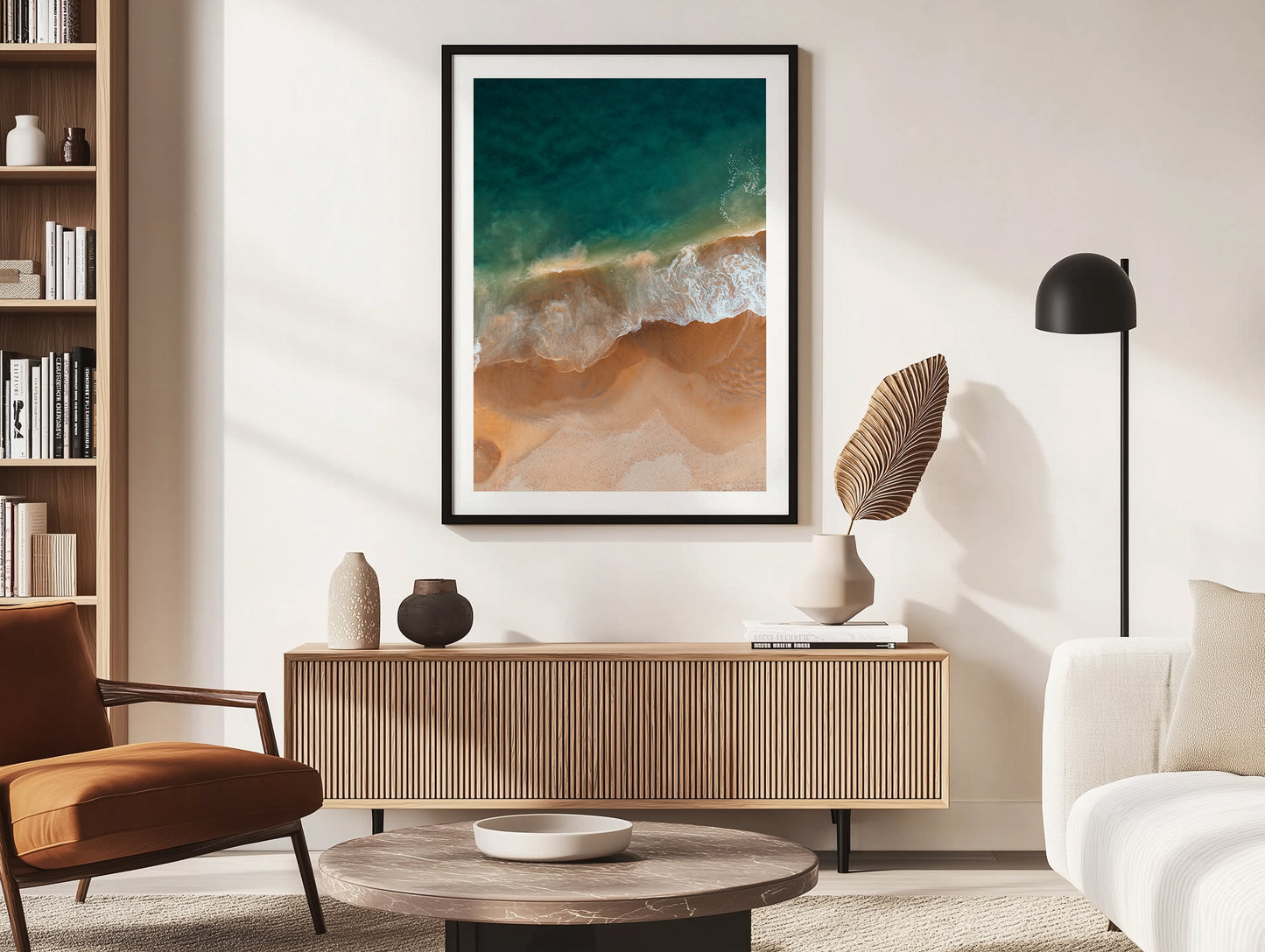 Maslin Beach Shore Line - South Australia - Wall Art