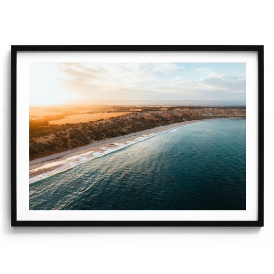 Maslin Beach Sunrise Aerial - South Australia - Wall Art