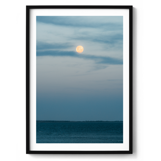 Full Moon - Foul Bay - South Australia - Wall Art