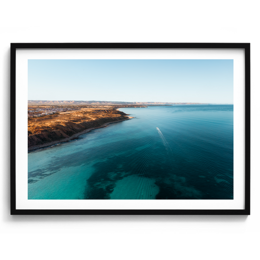 Moana Coastline Aerial - South Australia - Wall Art