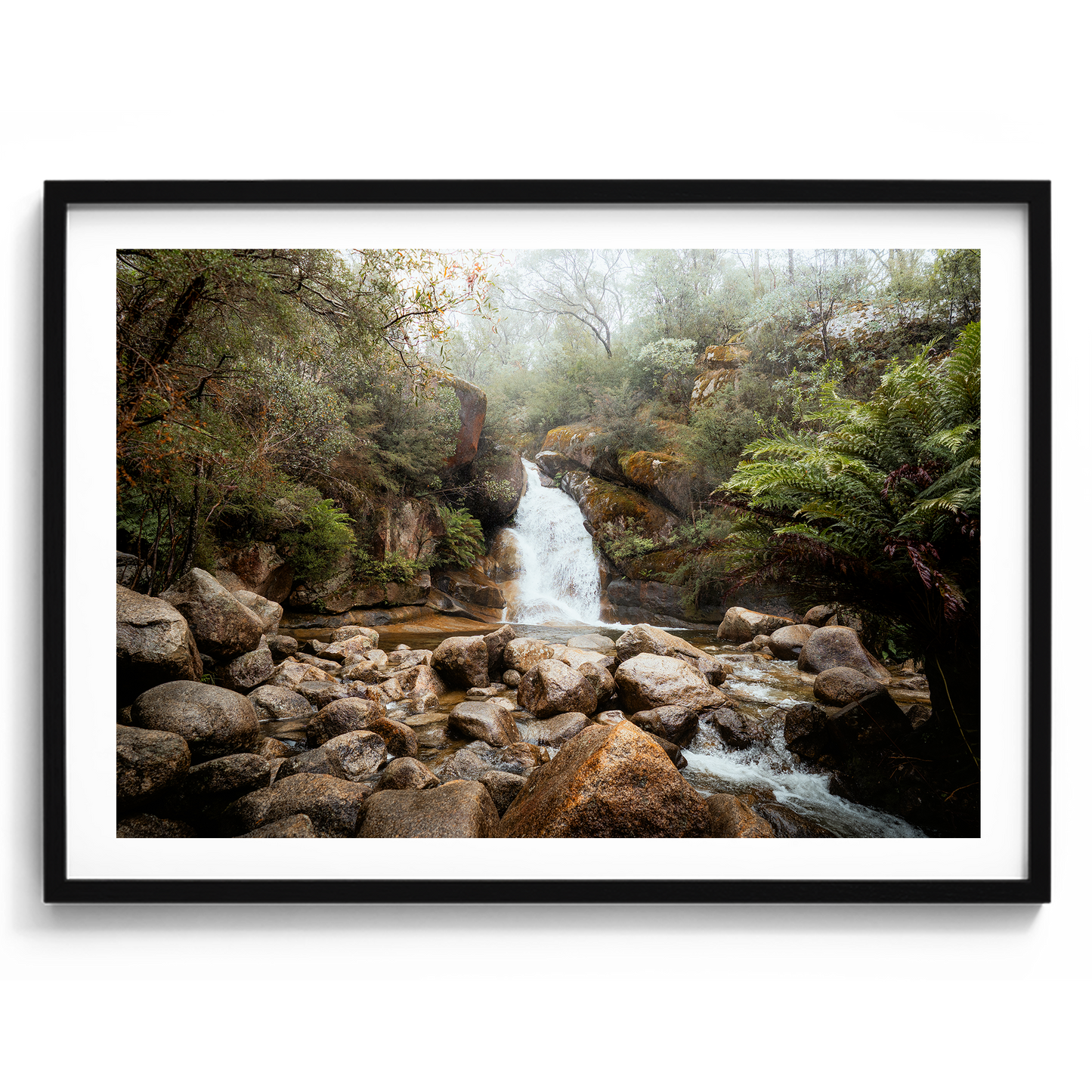 Mt Buffalo Waterfall - Bright - Wall Art