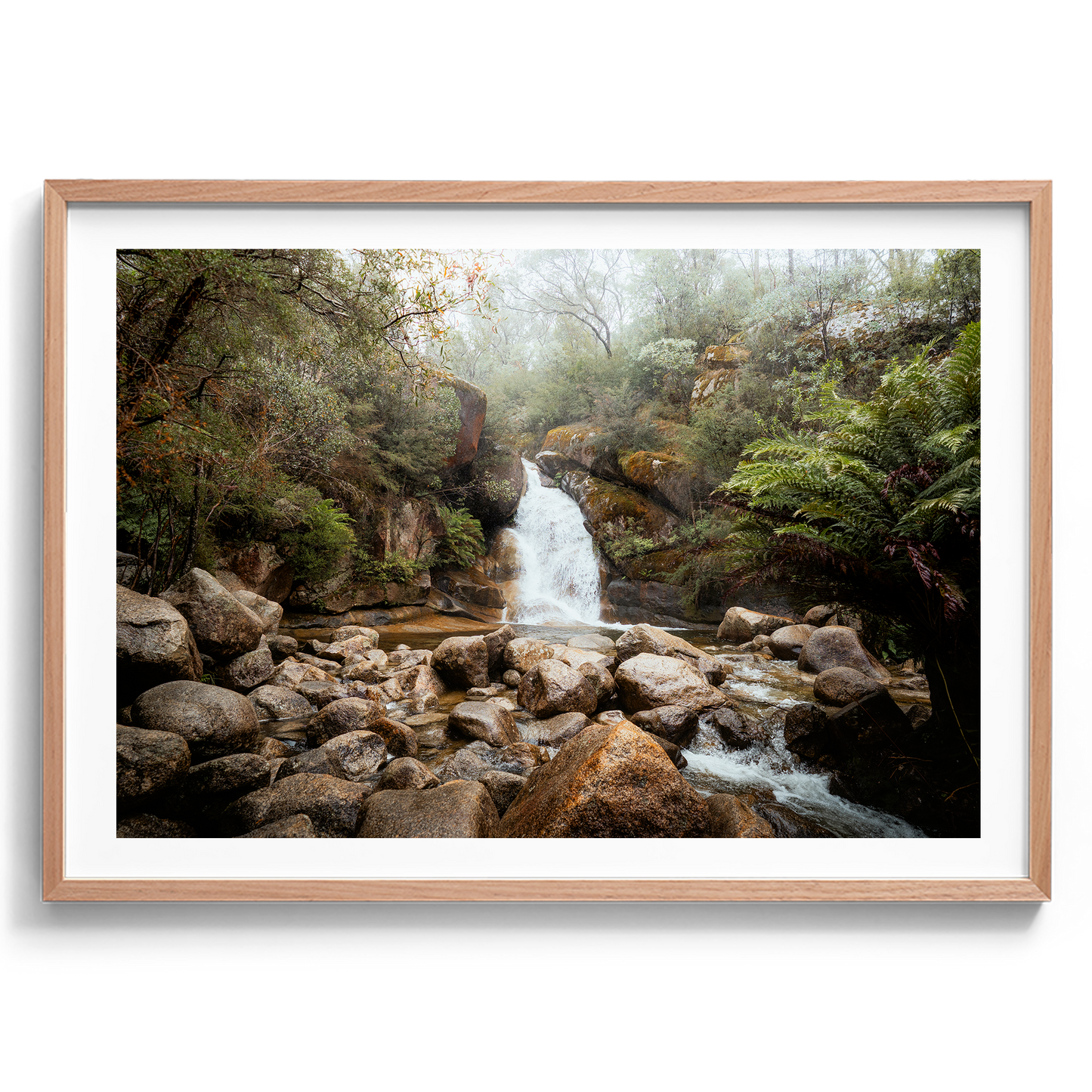 Mt Buffalo Waterfall - Bright - Wall Art