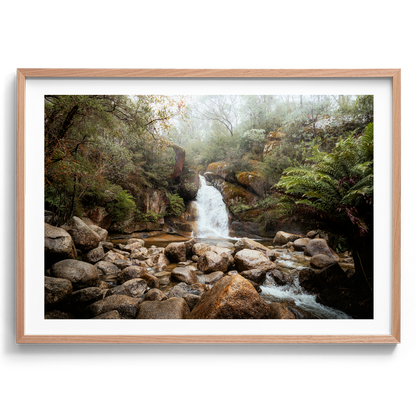 Mt Buffalo Waterfall - Bright - Wall Art