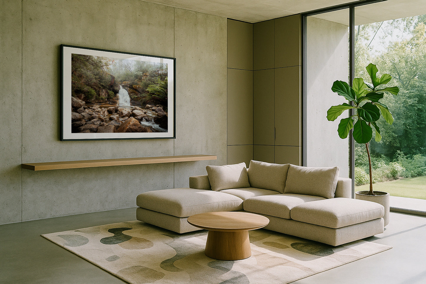 Mt Buffalo Waterfall - Bright - Wall Art