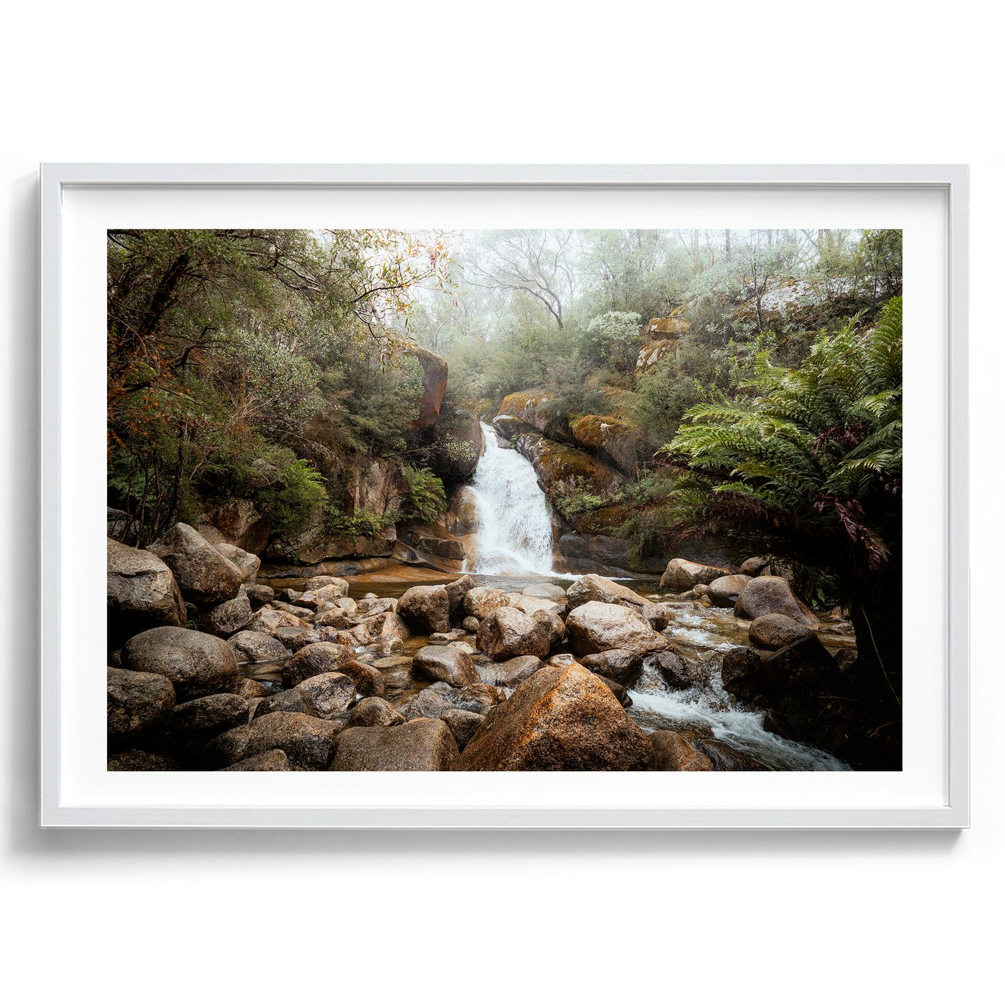 Mt Buffalo Waterfall - Bright - Wall Art