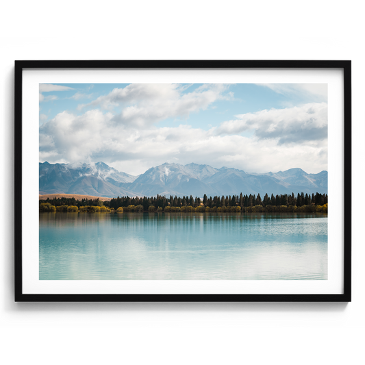 New Zealand - Pine Tree Lake - Wall Art