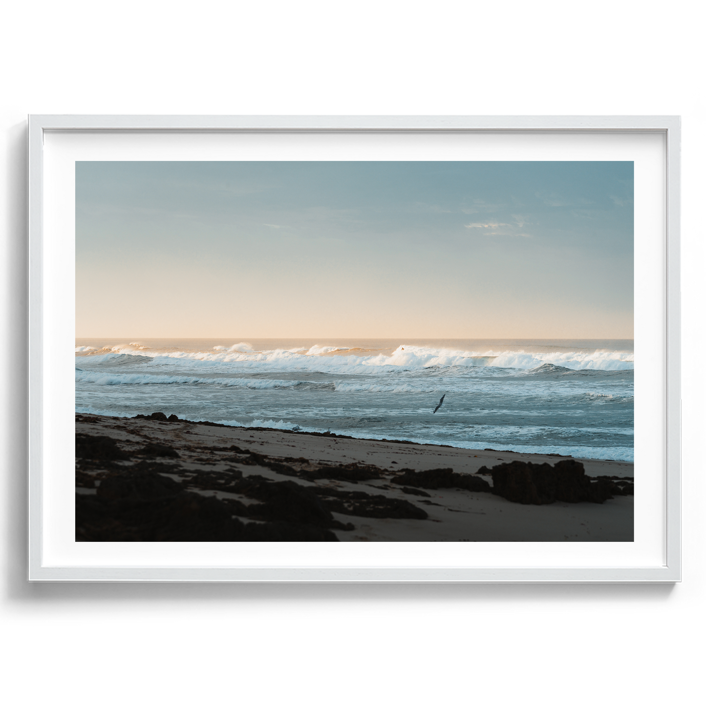 Number 16 Beach I - Rye - Wall Art