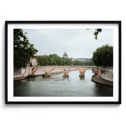 Pons Aurelius Bridge - Rome - Wall Art