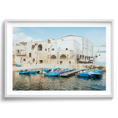 Porto Antico Boats - Monopoli - Wall Art