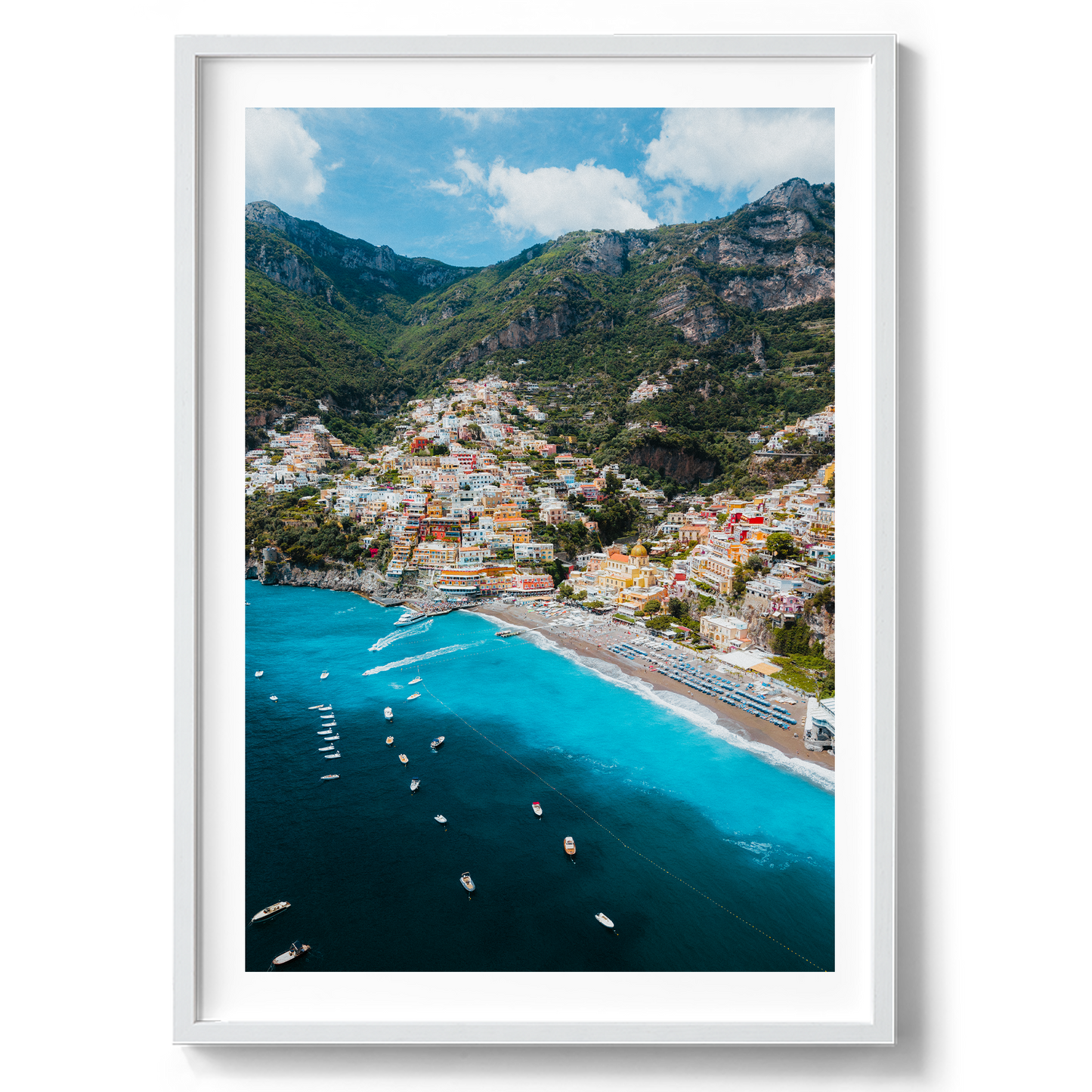 Positano Aerial I - Positano - Wall Art