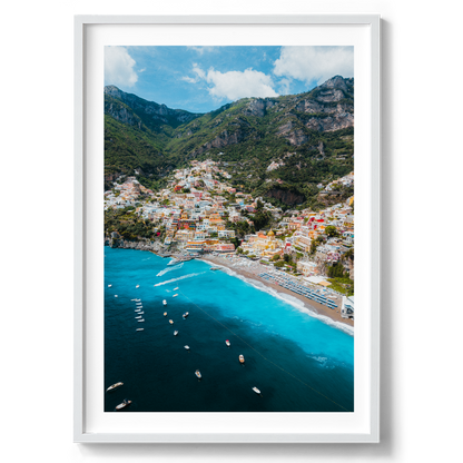 Positano Aerial I - Positano - Wall Art