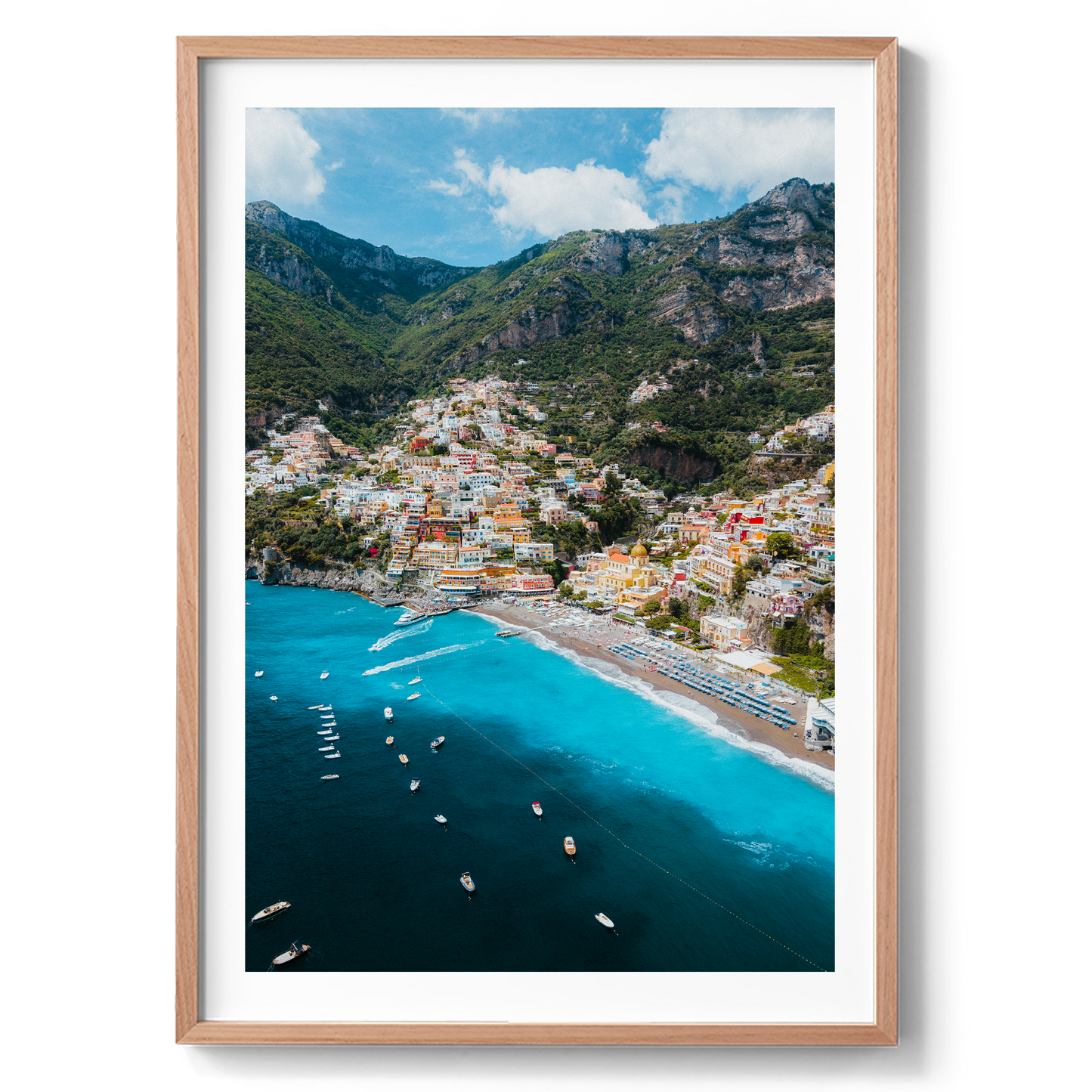 Positano Aerial I - Positano - Wall Art