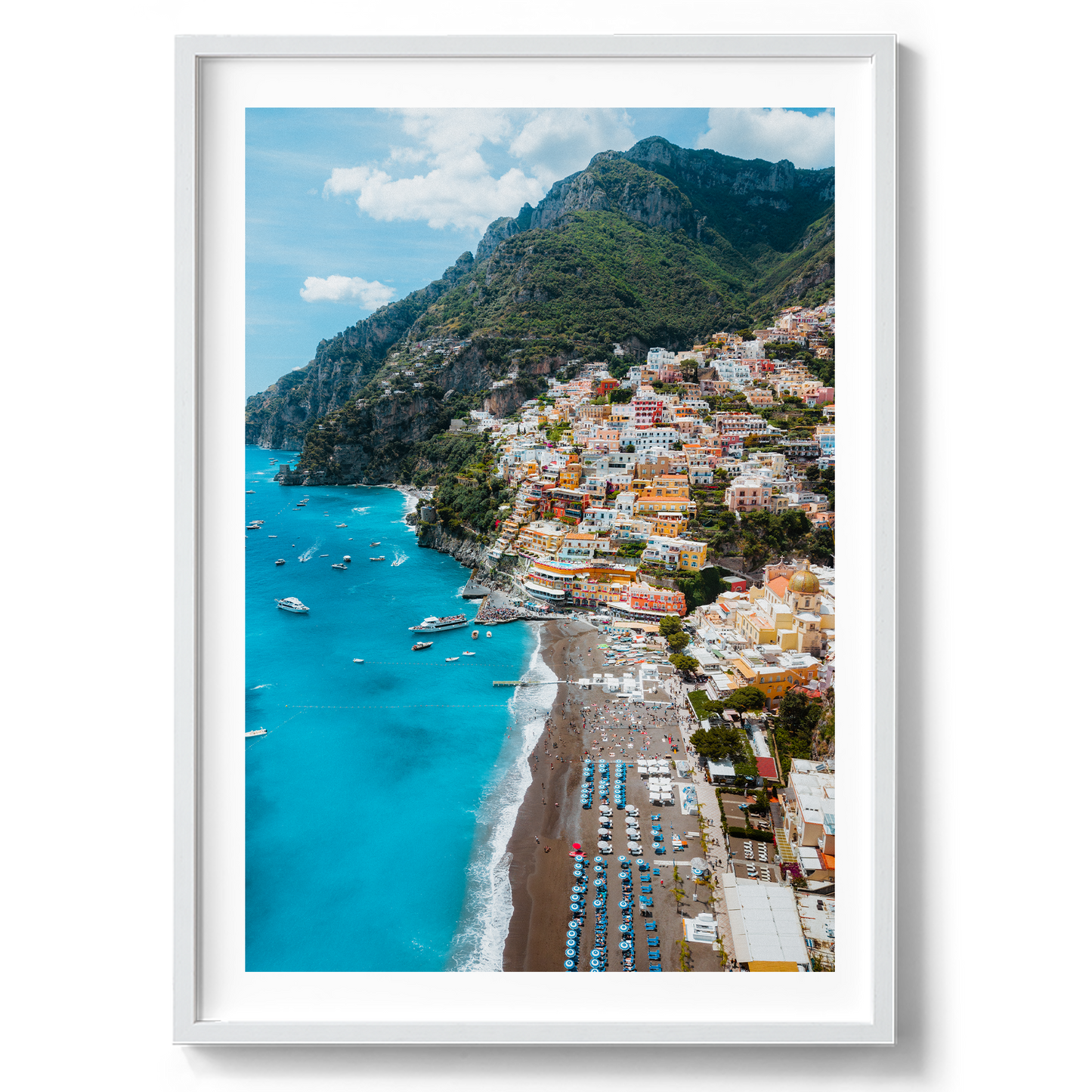 Positano Aerial II - Positano - Wall Art