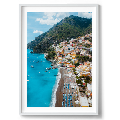 Positano Aerial II - Positano - Wall Art