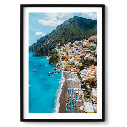 Positano Aerial II - Positano - Wall Art