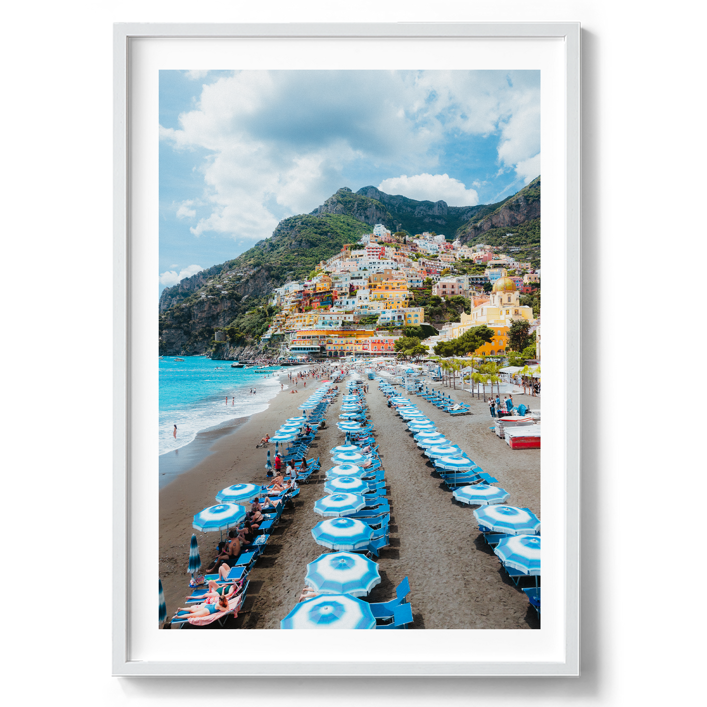 Positano Aerial III - Positano - Wall Art