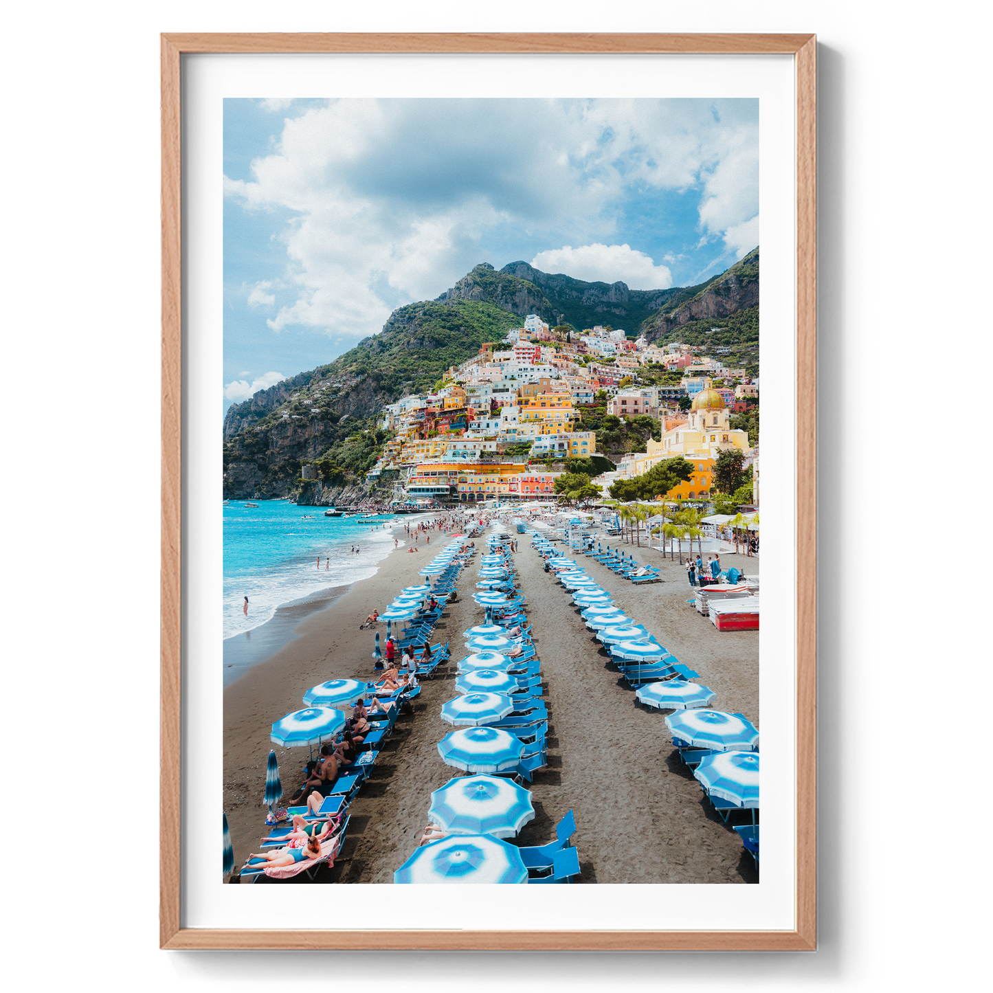 Positano Aerial III - Positano - Wall Art
