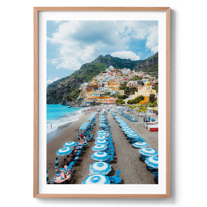 Positano Aerial III - Positano - Wall Art