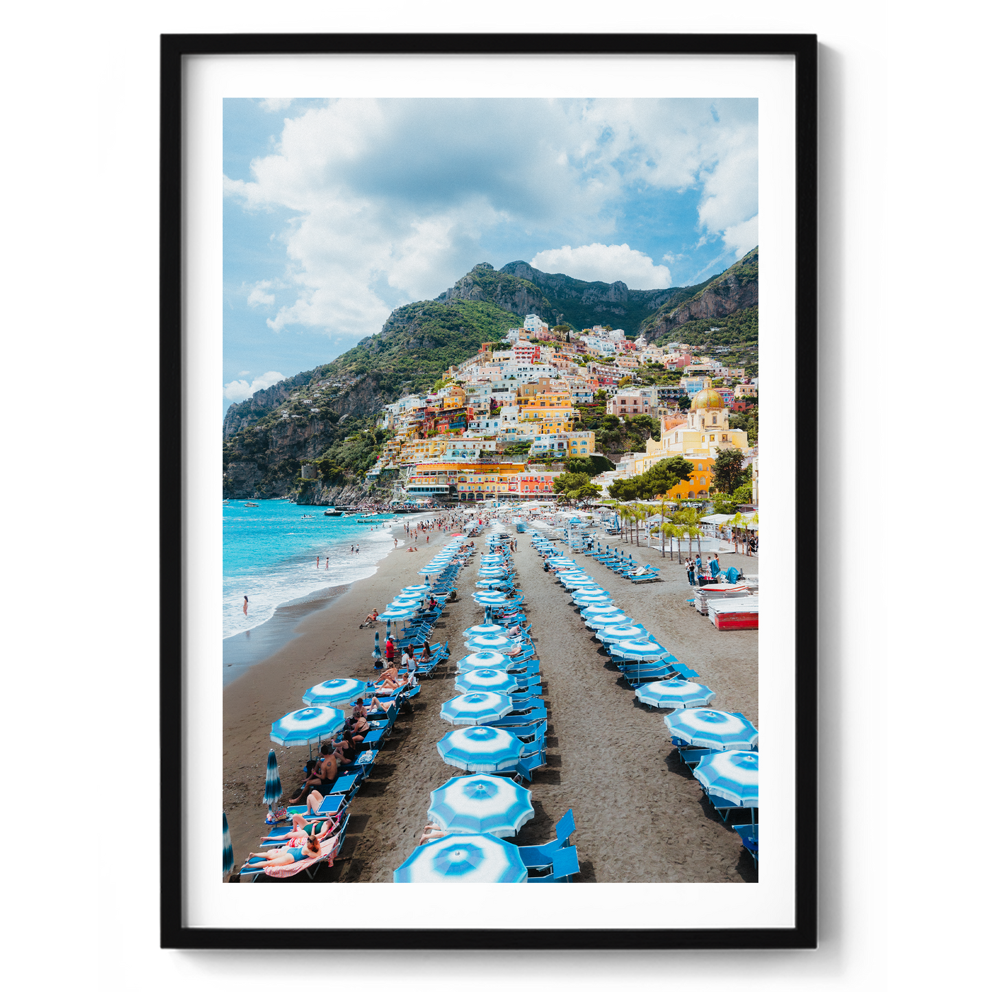Positano Aerial III - Positano - Wall Art