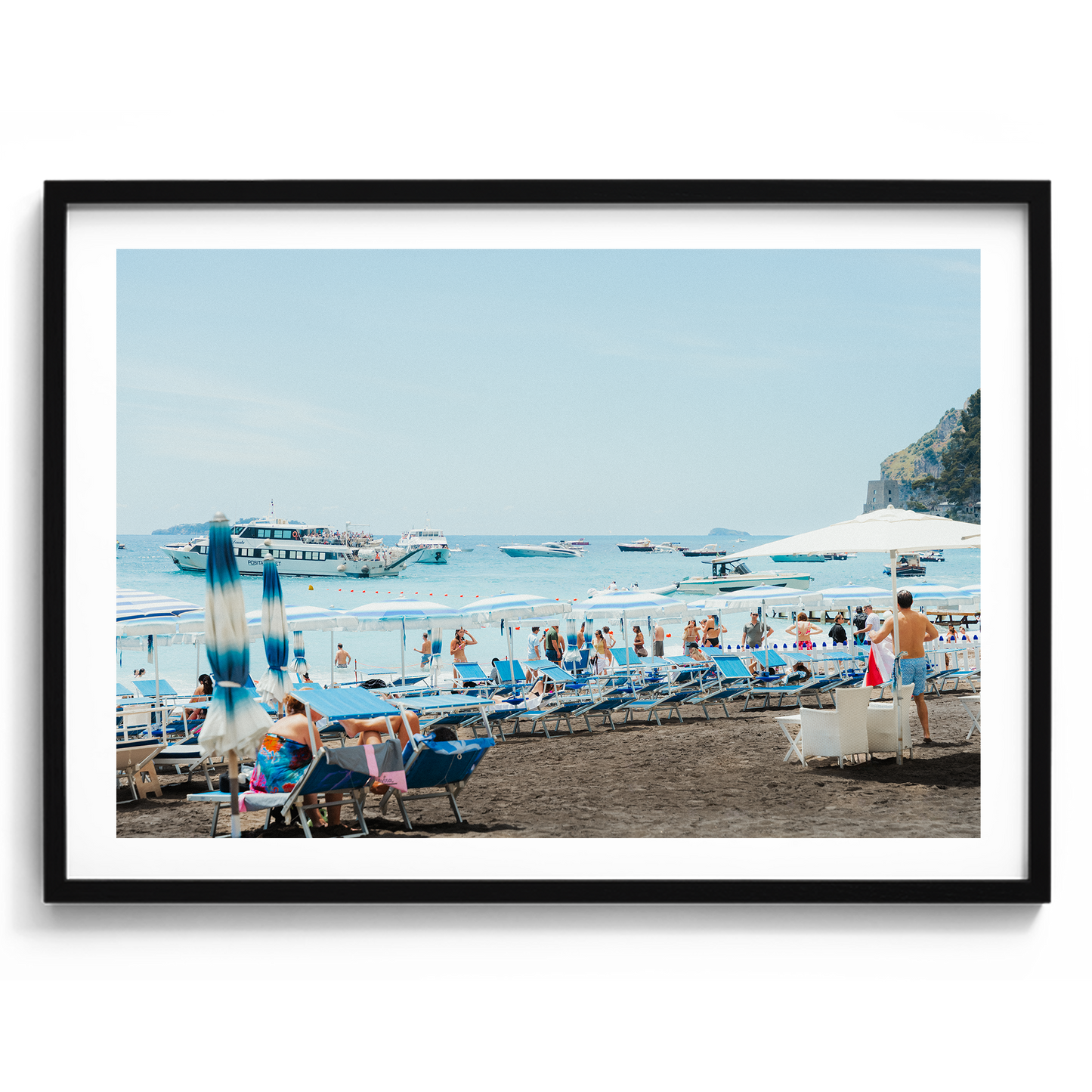 Positano Beach Umbrellas - Positano - Wall Art