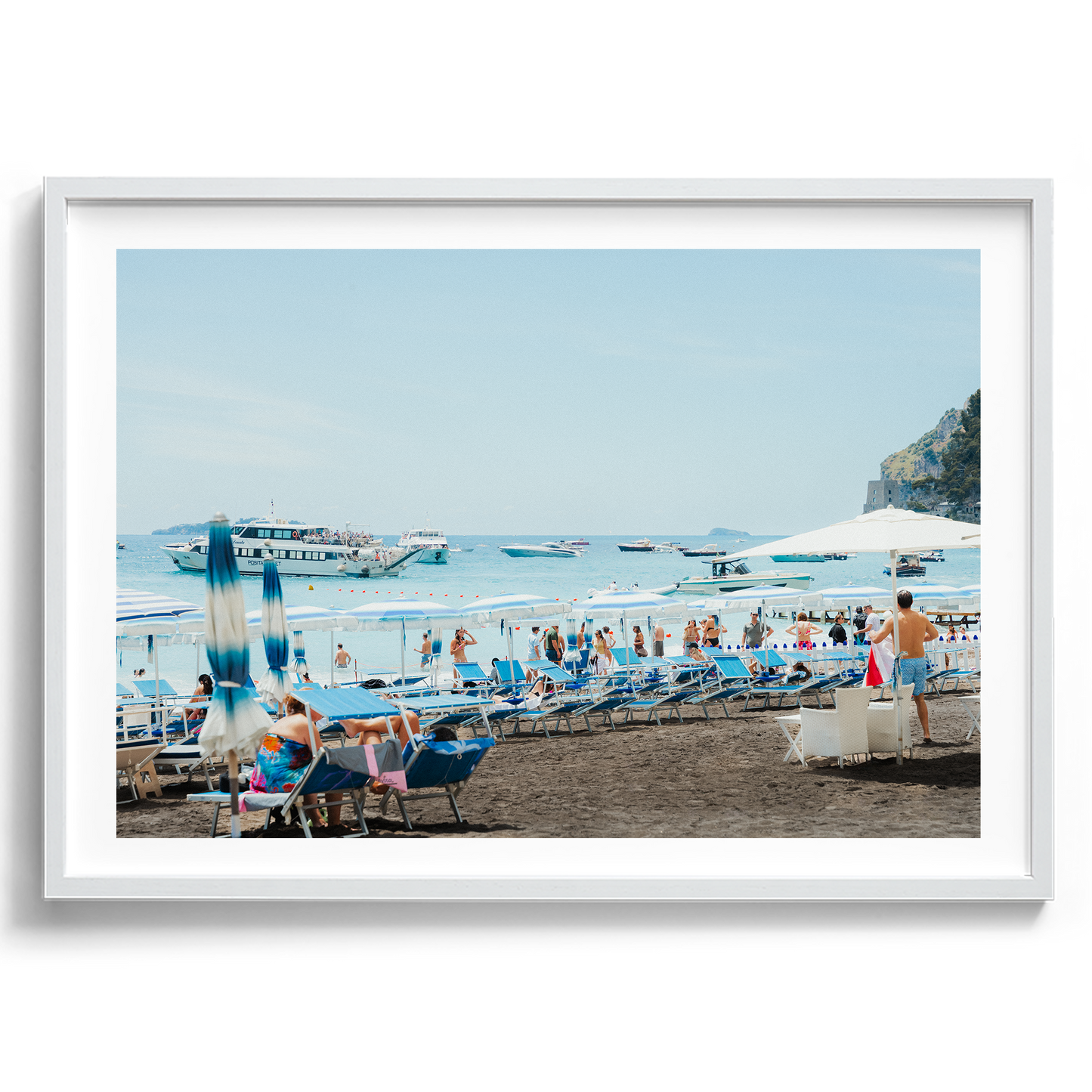 Positano Beach Umbrellas - Positano - Wall Art